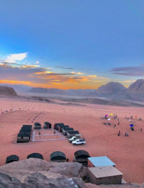 Wadi Rum Bedouin milky way